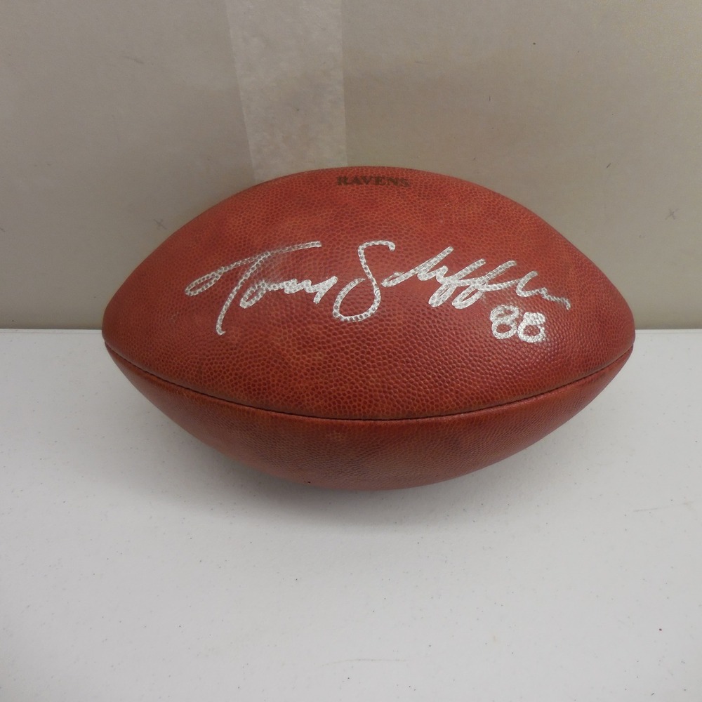 Wilson The Duke NFL Football Signed‎ Tony Sheffler Denver Broncos Autograph